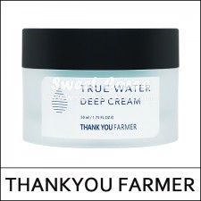[THANKYOU FARMER] ★ Big Sale 78% ★ (sg) True Water Deep Cream 50ml / EXP 2023.06 / 62199(9) / 42,000 won(9) / 판매저조
